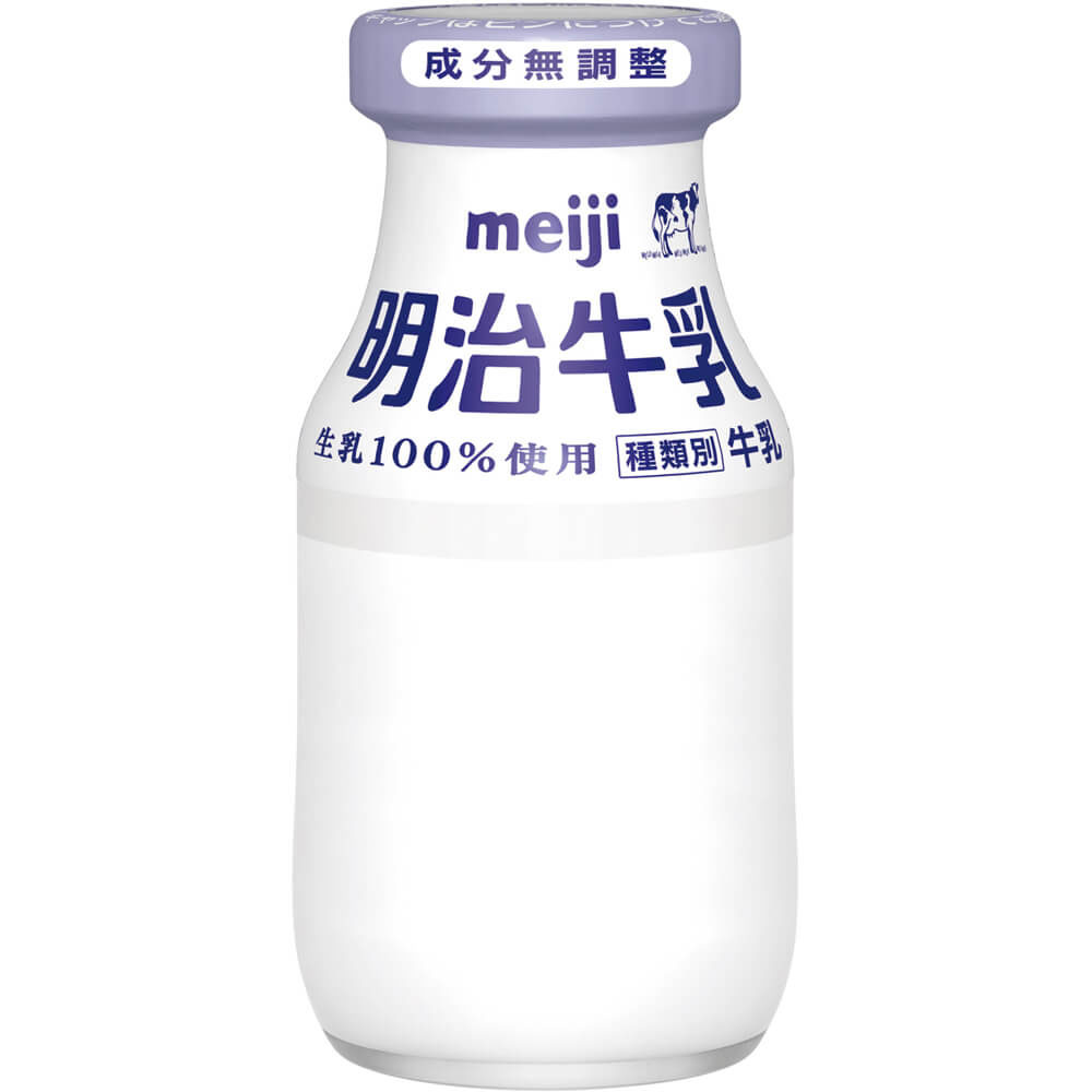 要冷蔵】 明治牛乳 （宅配専用） 180ml瓶※店舗からのお届け限定｜乳