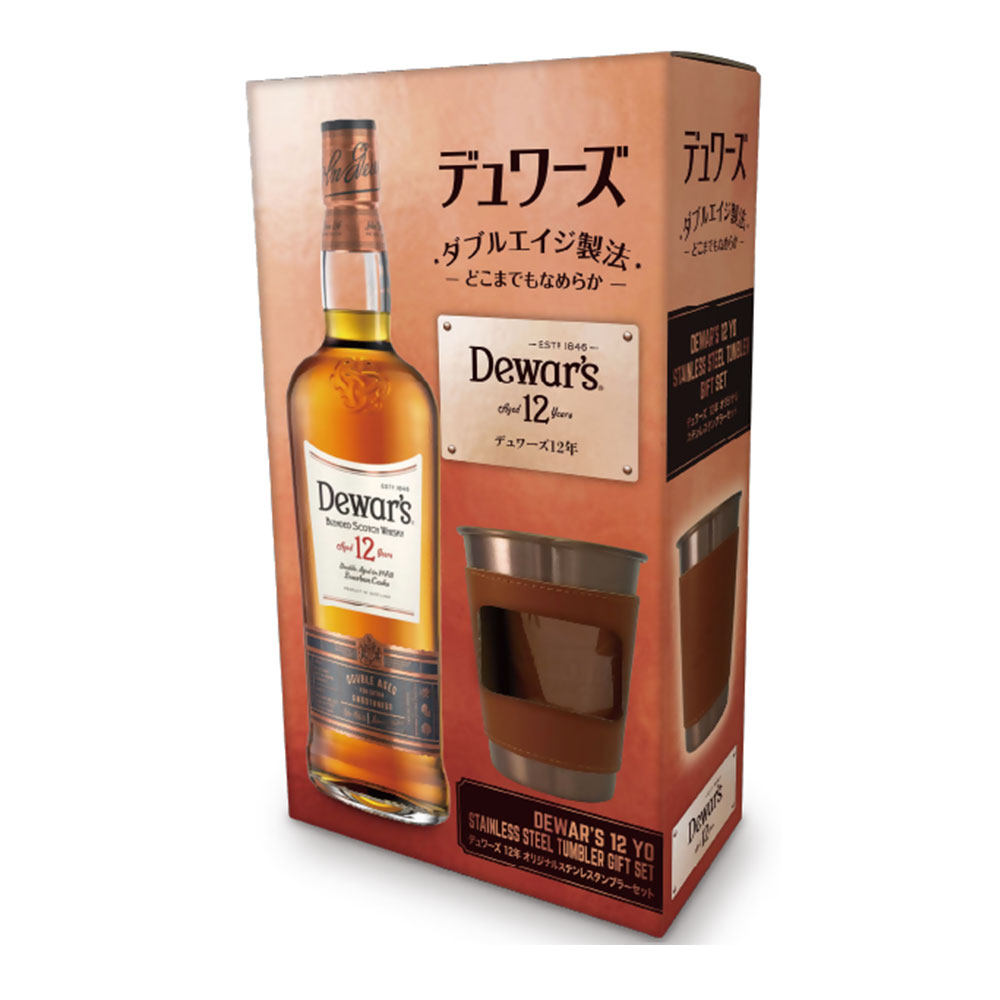デュワーズ 12年 （ステンレスタンブラー付） 700ml｜スコッチ(ブレン