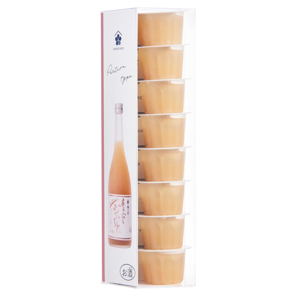梅乃宿 あらごしジンジャー ポーション 15° 18ml×8個