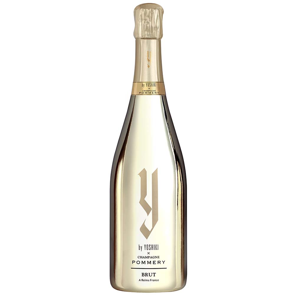 〔予約〕 Y by YOSHIKI×シャンパーニュ ポメリー ブリュット 泡白 750ml
