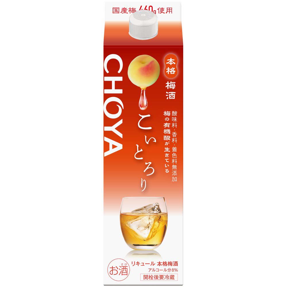 CHOYA こいとろり 梅酒パック 1.8L