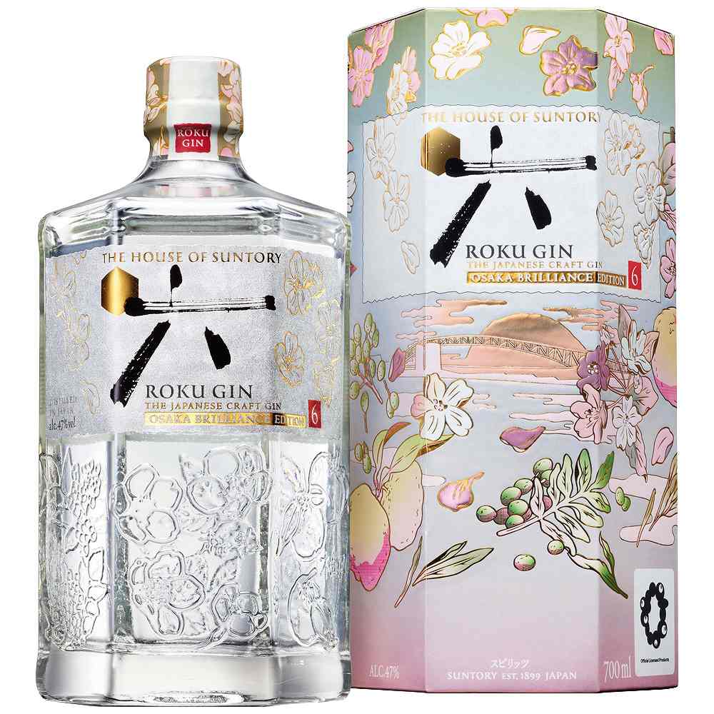 ROKU OSAKA BRILLIANCE EDITION（数量限定）700ml｜ジン｜格安・安いお