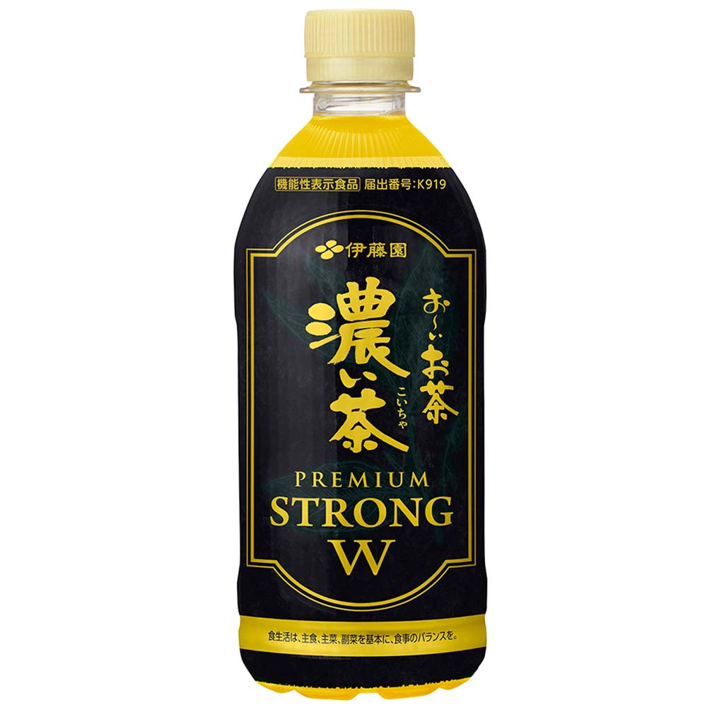 伊藤園 おーいお茶 濃い茶 PREMIUM STRONG W 470ml