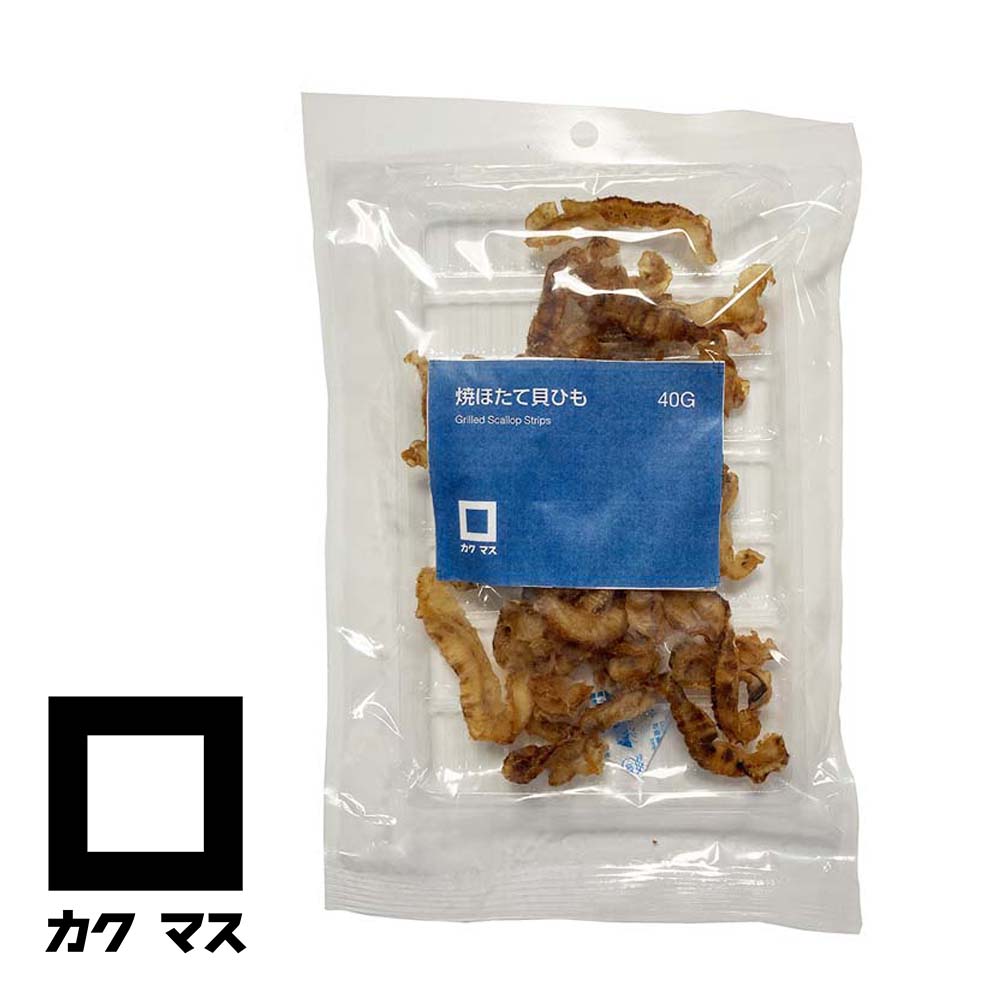 カクマス 焼ほたて貝ひも 40g