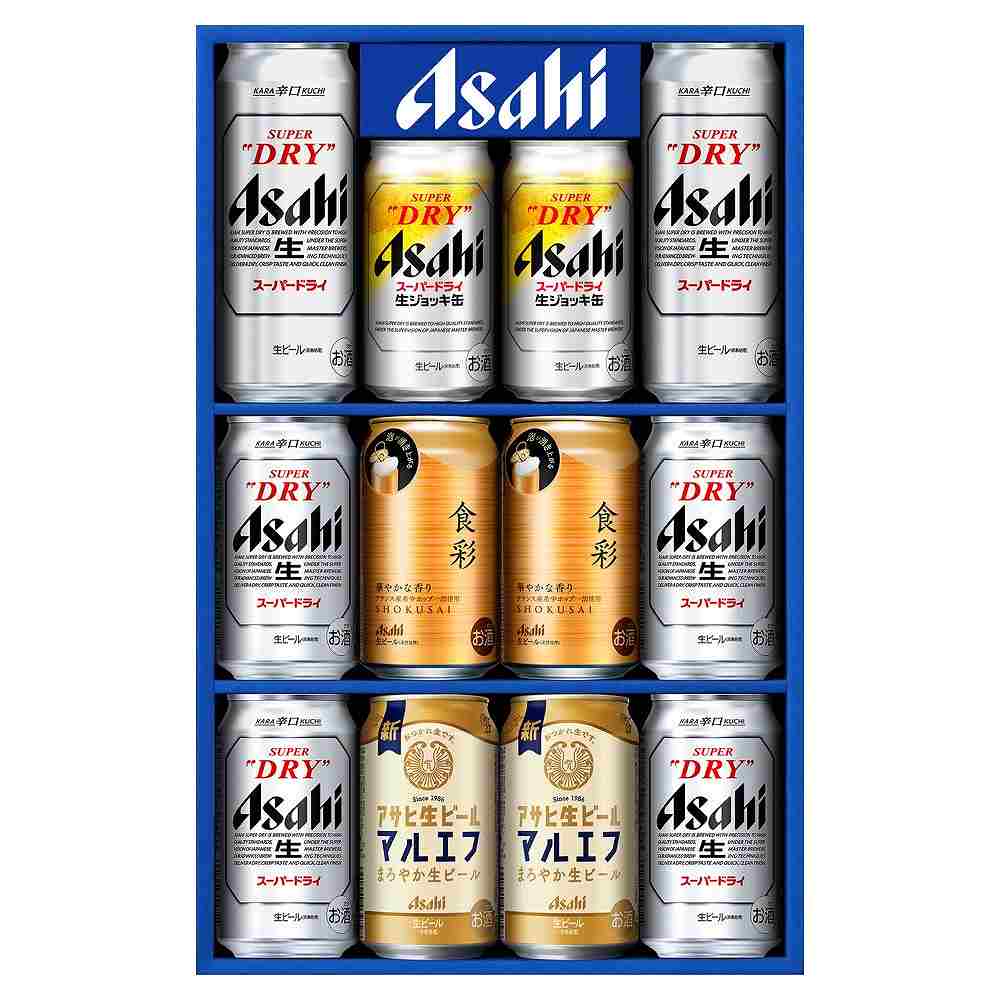 直送】アサヒビール4種セットA 計12缶 AJP-3｜ビールセット&ギフト