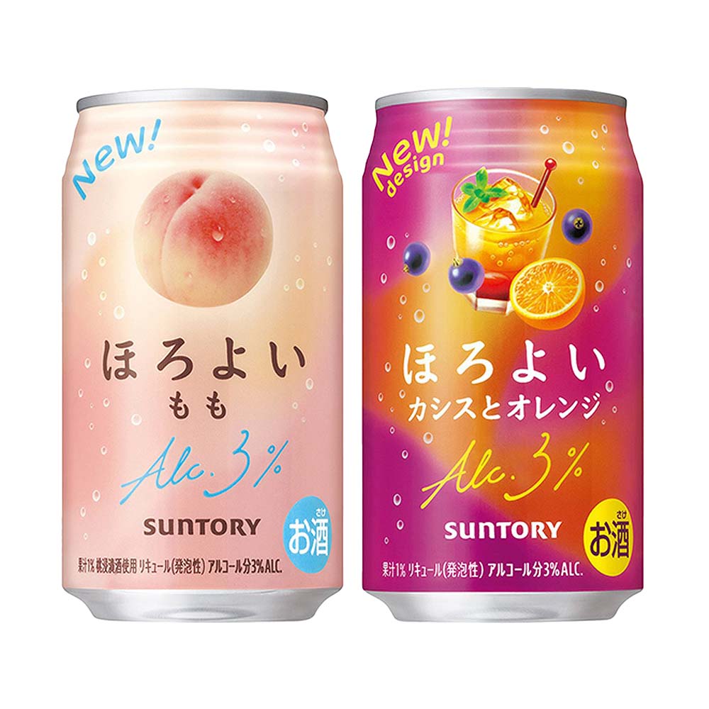 セット〕サントリー -196（イチキューロク）＆ほろよいセット 350ml缶