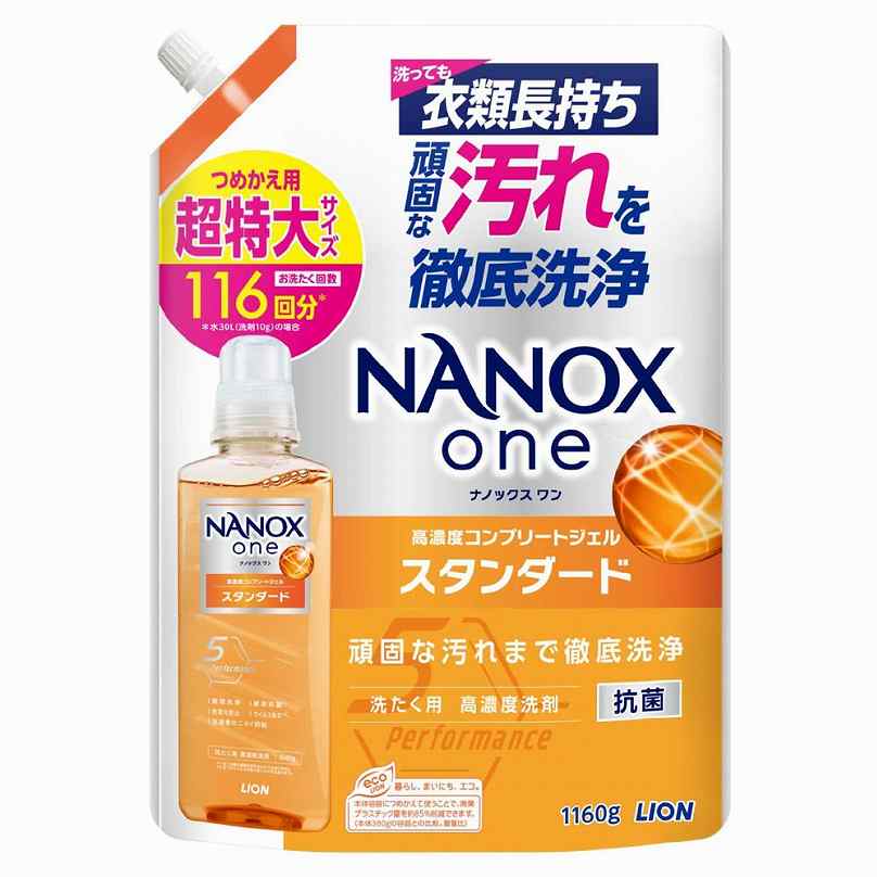 ライオン NANOX one スタンダード つめかえ用 超特大 1160g