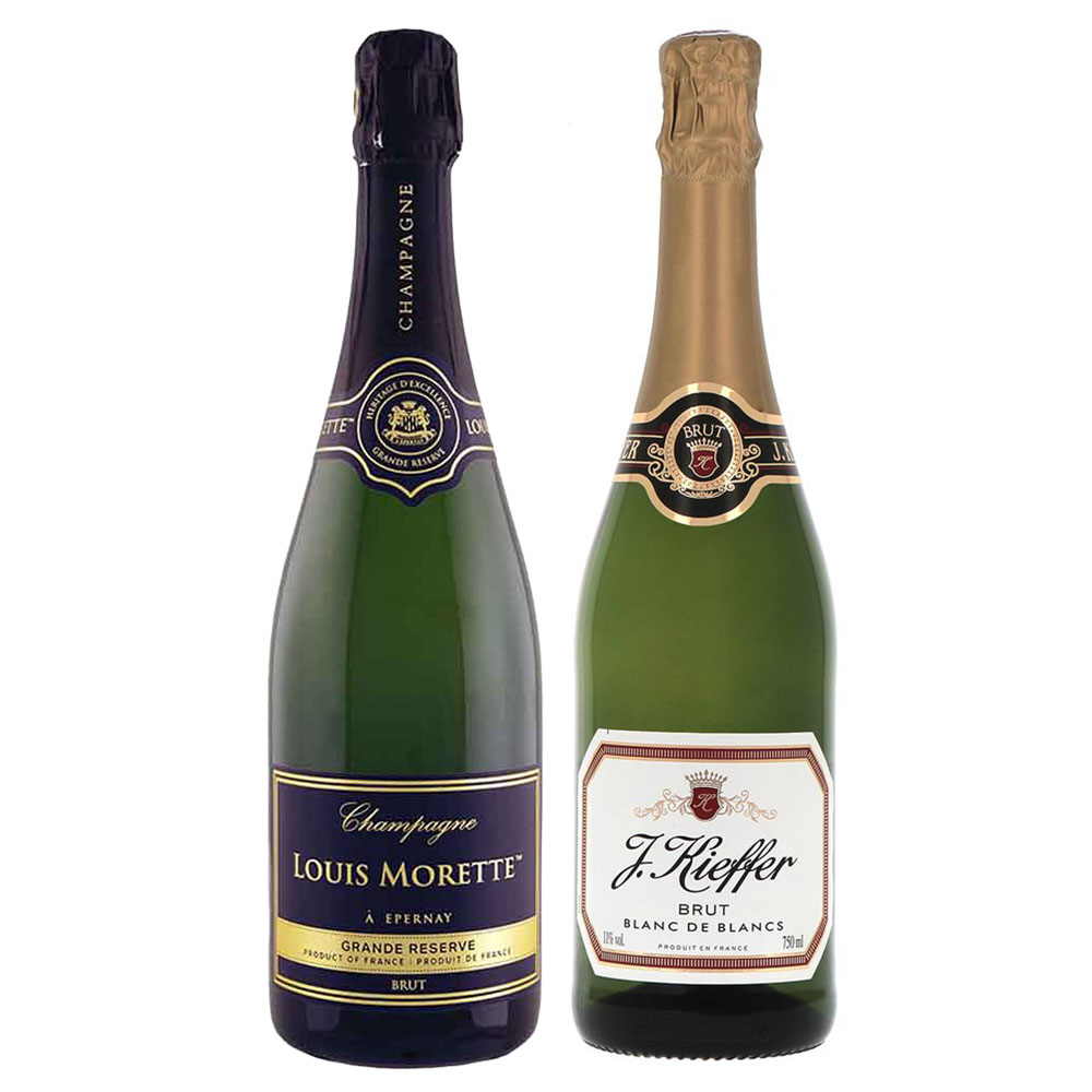 セット〕シャンパン入り スパークリングワイン10本セット 750ml×10本