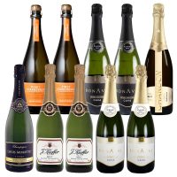 セット〕シャンパン入り スパークリングワイン10本セット 750ml×10本