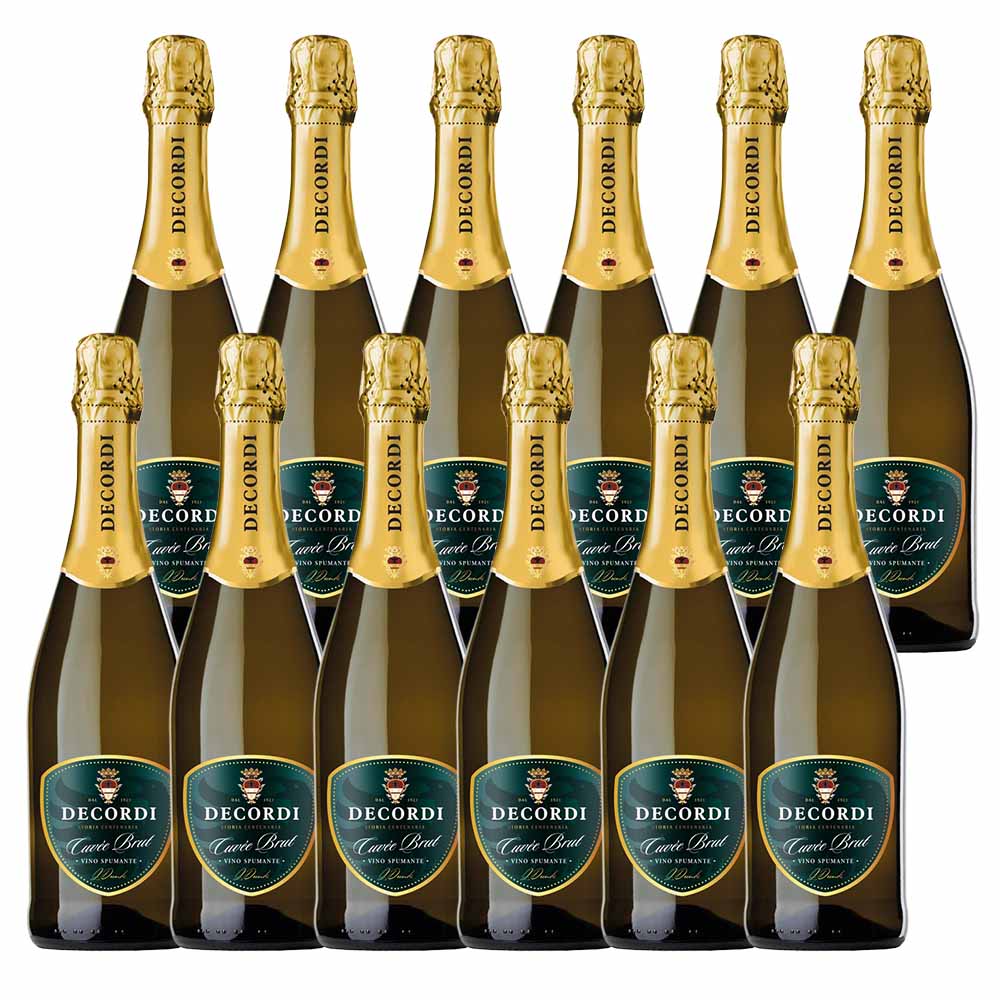 〔12本セット〕デコルディ スプマンテ ブリュット 750ml×12本