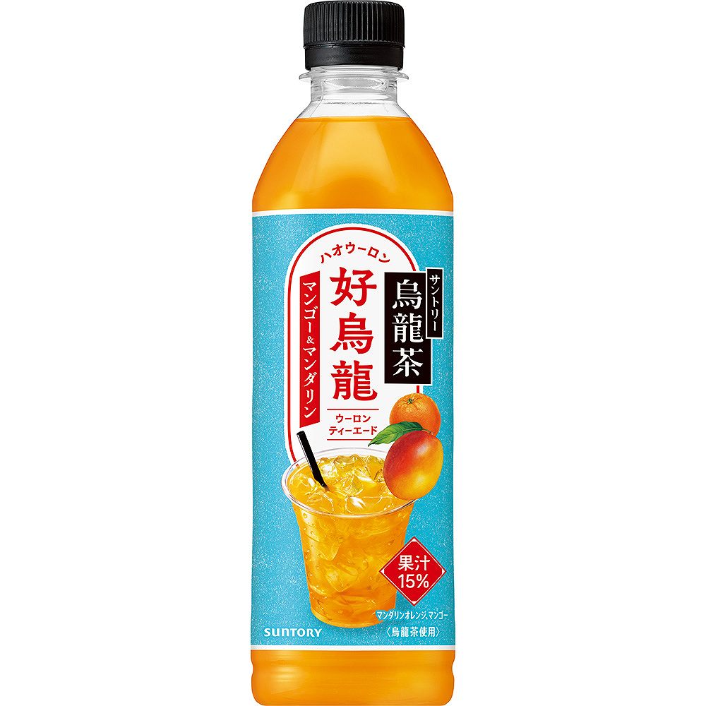 サントリー 烏龍茶 好烏龍マンゴー＆マンダリンティーエード 500ml