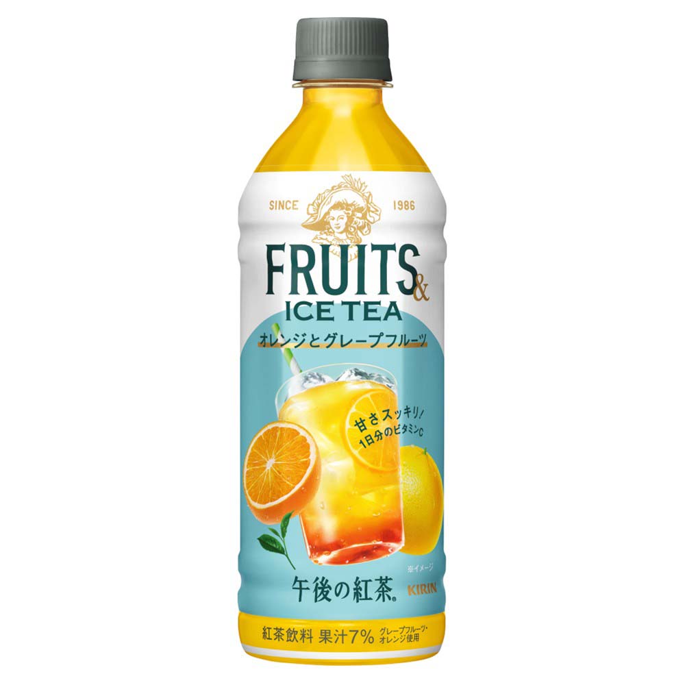 キリン 午後の紅茶 FRUITS＆ICE TEA オレンジとグレープフルーツ 500ml