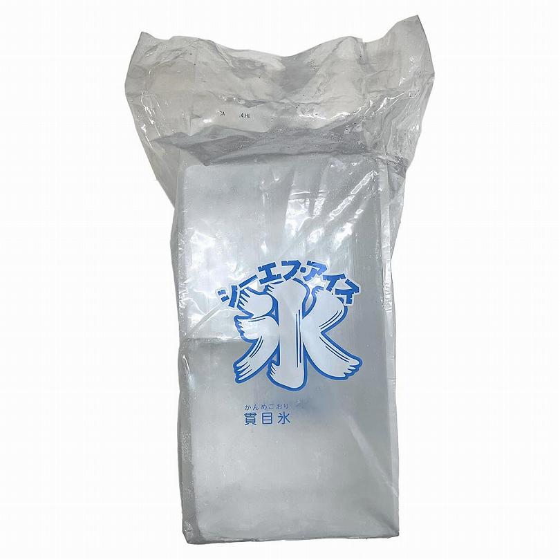 〔冷凍〕シーエフアイス 貫目氷 3.75kg※店舗からのお届け限定