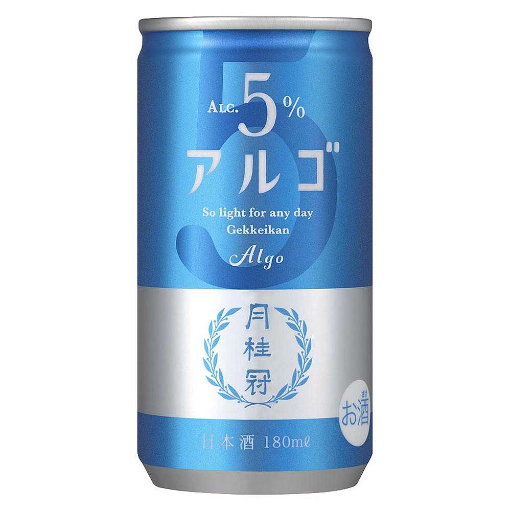 月桂冠 アルゴ 日本酒5.0 180ml缶