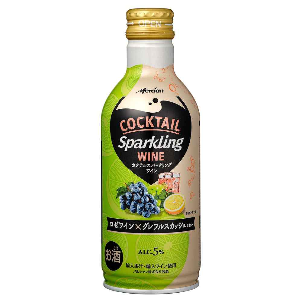メルシャン カクテルスパークリングワイン ロゼワイン×グレフルスカッシュ 290ml