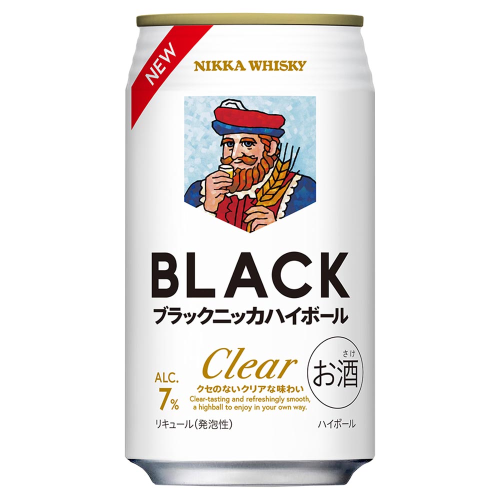 アサヒ ブラックニッカクリアハイボール 350ml缶