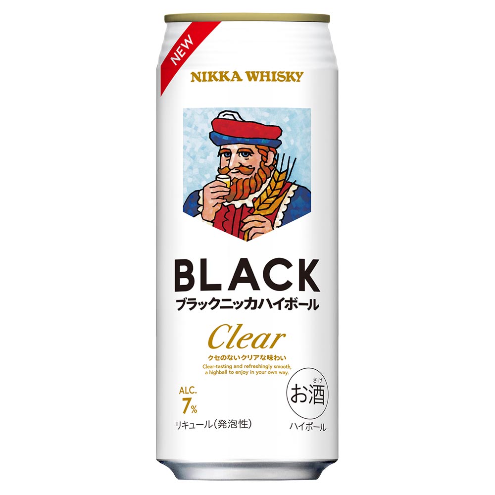 アサヒ ブラックニッカクリアハイボール 500ml缶 【10月増税対象】
