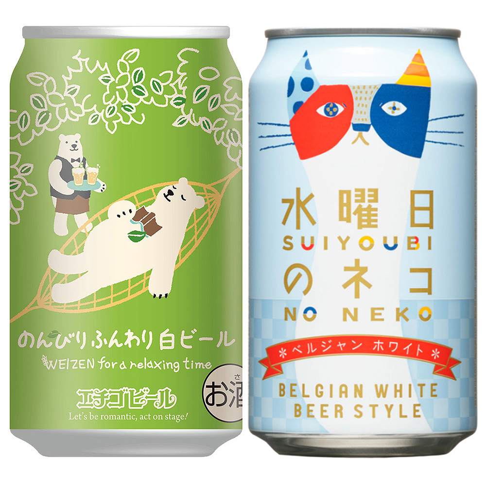 セット〕フルーティー香る白ビール6種 350ml缶×12本｜ビールセット
