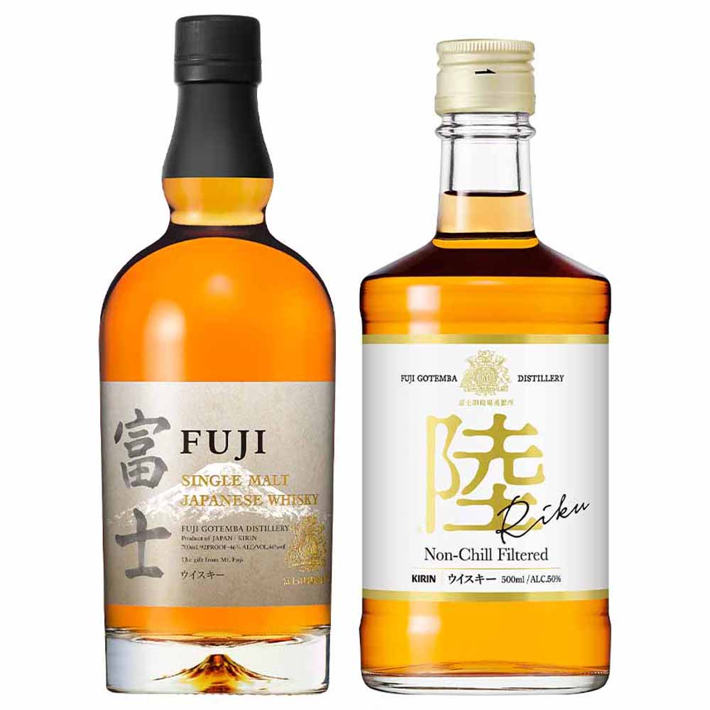 富士シングルモルト・陸 2本セット 700ml＋500ml