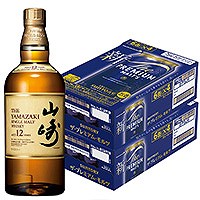 セット〕山崎12年・ザ プレミアム モルツ×2ケース セット｜ウイスキー