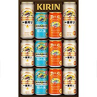 ギフトセット〕キリン一番搾り生ビール・晴れ風・グッドエール3種