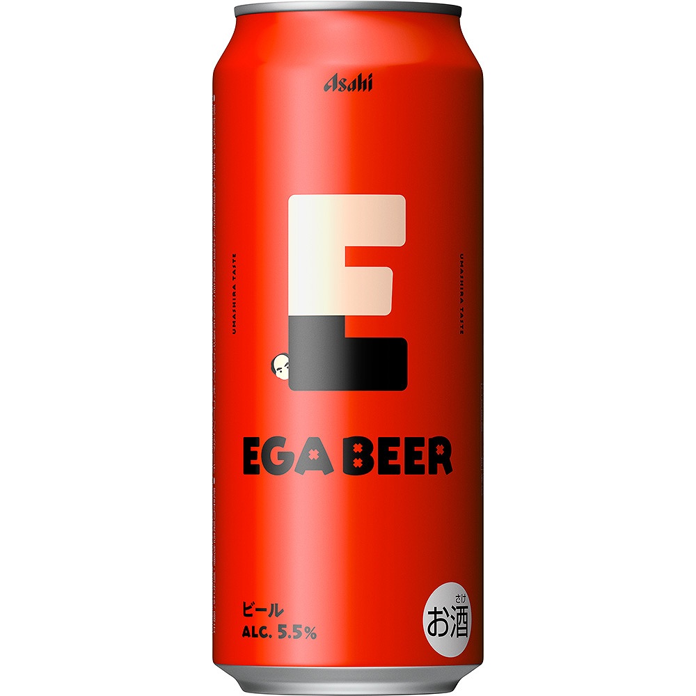 アサヒ EGA BEER（エガビアー） 500ml缶｜ビール｜格安・安いお酒の