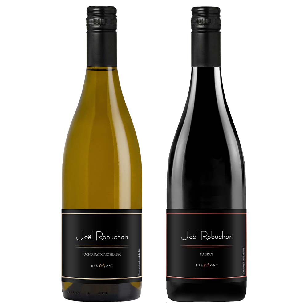 〔セット〕ジョエルロブション×アランブリュモン 赤白2本セット 750ml×2本