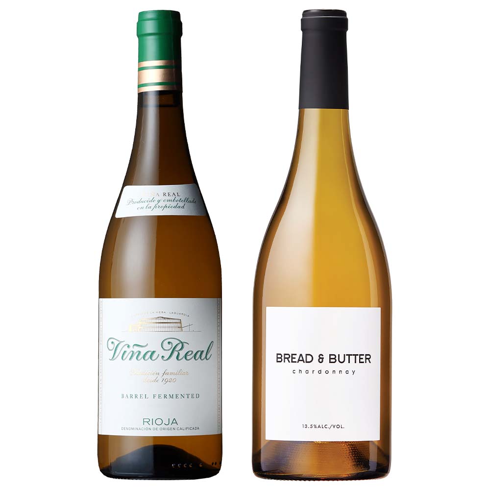 〔セット〕カリフォルニア×スペイン樽熟成辛口 白2本セット 750ml×2本