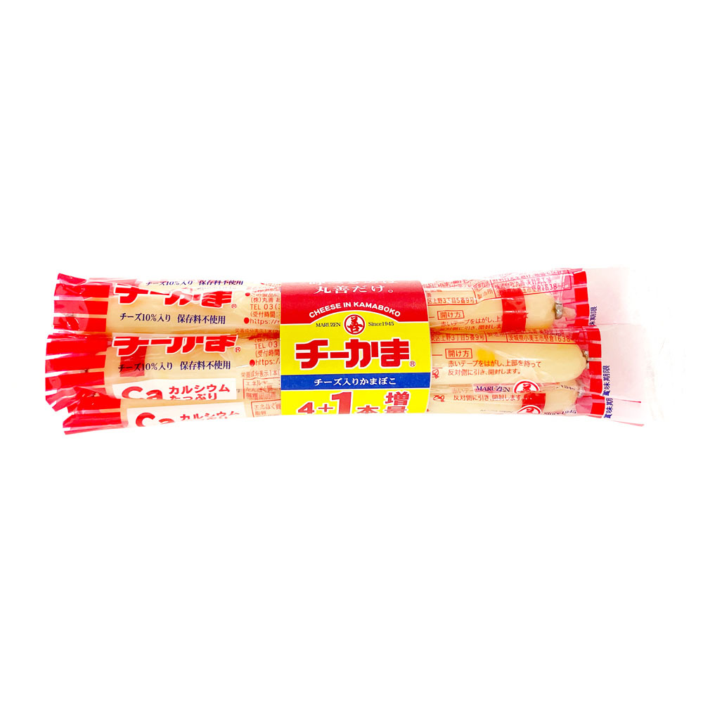 丸善 チーかま4本束＋1本増量 26g×5本※店舗からのお届け限定｜チーズ