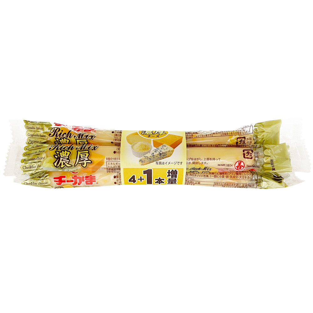 丸善 チーかま濃厚4本束＋1本増量 26g×5本※店舗からのお届け限定