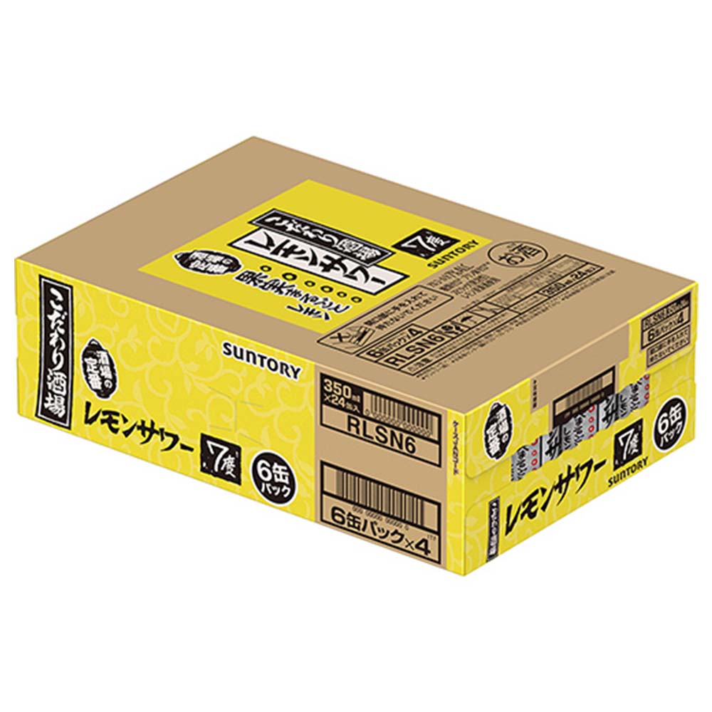景品付き6缶パック〕サントリー こだわり酒場のレモンサワー（神冷