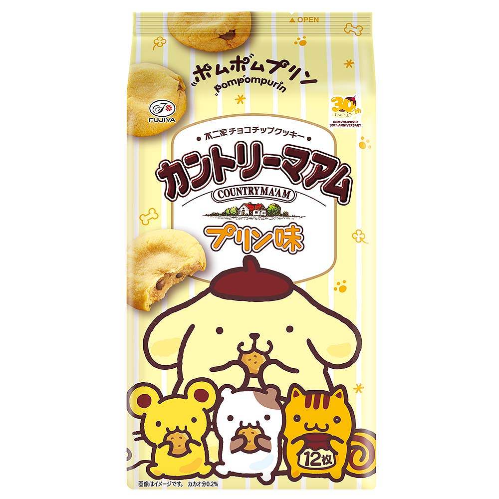 不二家 カントリーマアム（プリン味） 12枚入り