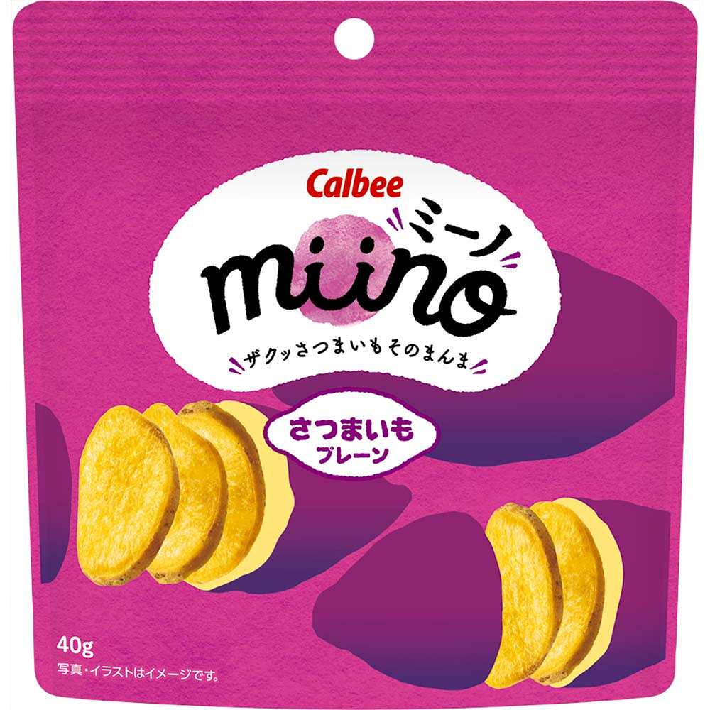 カルビー miino さつまいもプレーン 40g