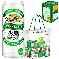 景品付きセット〕キリン 淡麗 グリーンラベル Mrs.GREEN APPLE（グラス