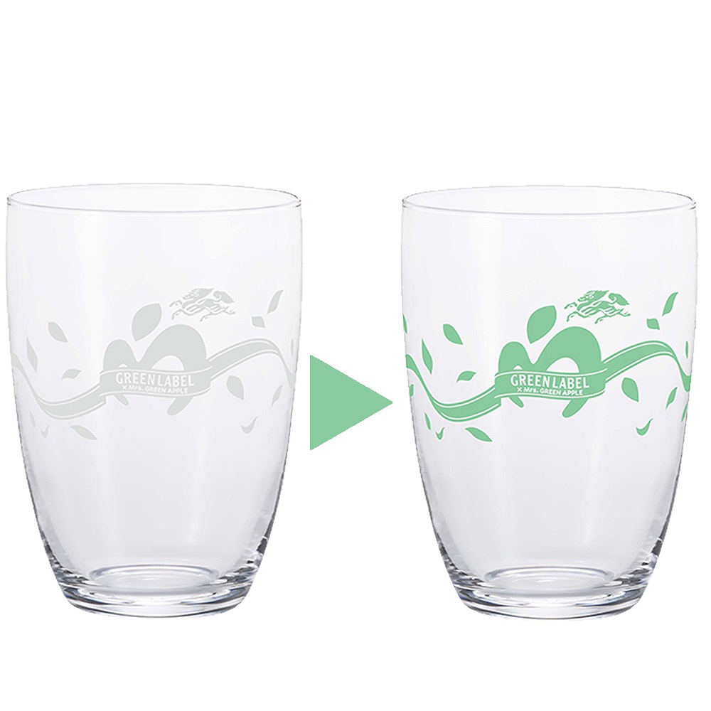 景品付きセット〕キリン 淡麗 グリーンラベル Mrs.GREEN APPLE（グラス