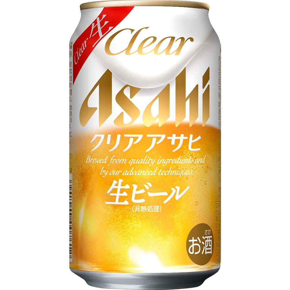 アサヒ クリアアサヒ 350ml缶【ビール】