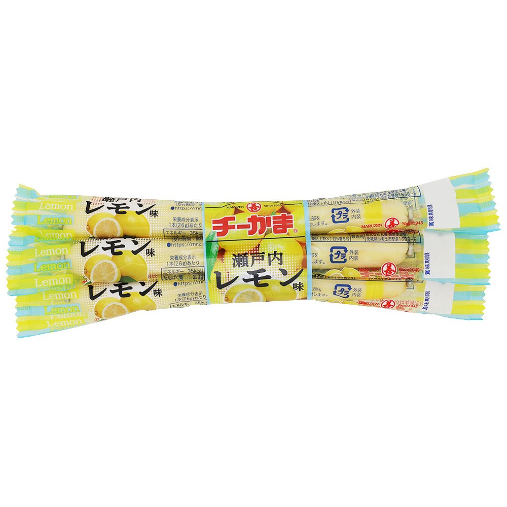 丸善 チーかま瀬戸内レモン味5本束 BOX 26g×5本｜チーズ、チータラ