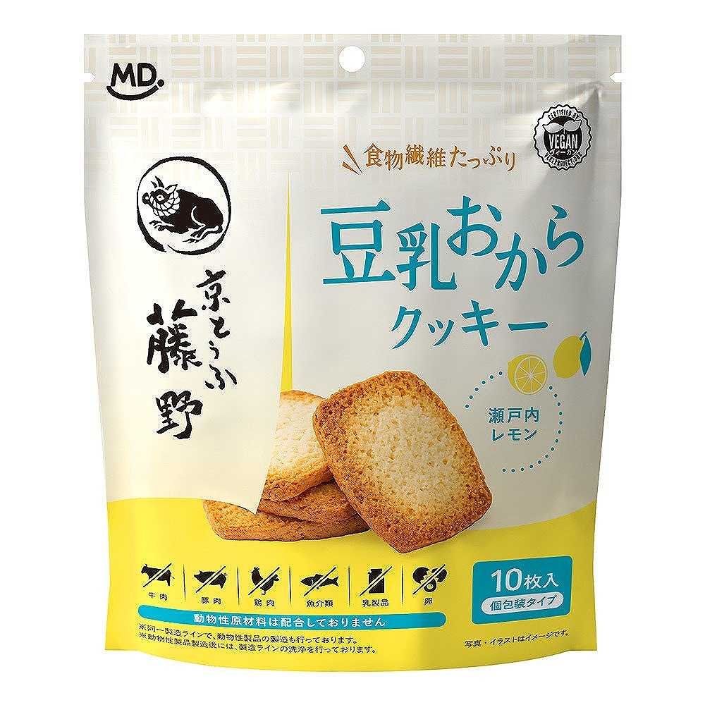 MDH 豆乳おからクッキー 瀬戸内レモン 10枚