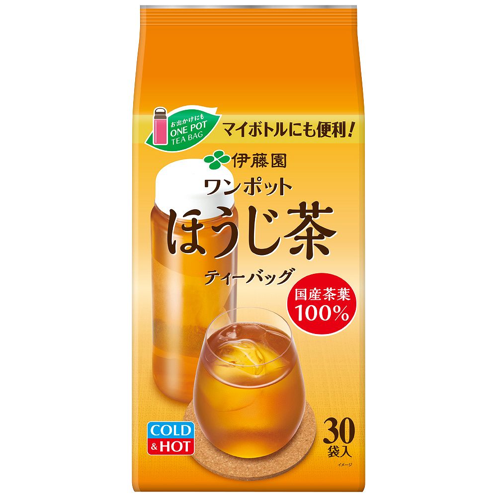 伊藤園 ほうじ茶 ワンポット エコティーバッグ 30袋
