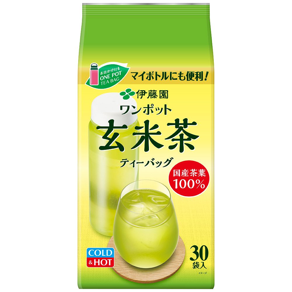 伊藤園 玄米茶 ワンポット エコティーバッグ 30袋