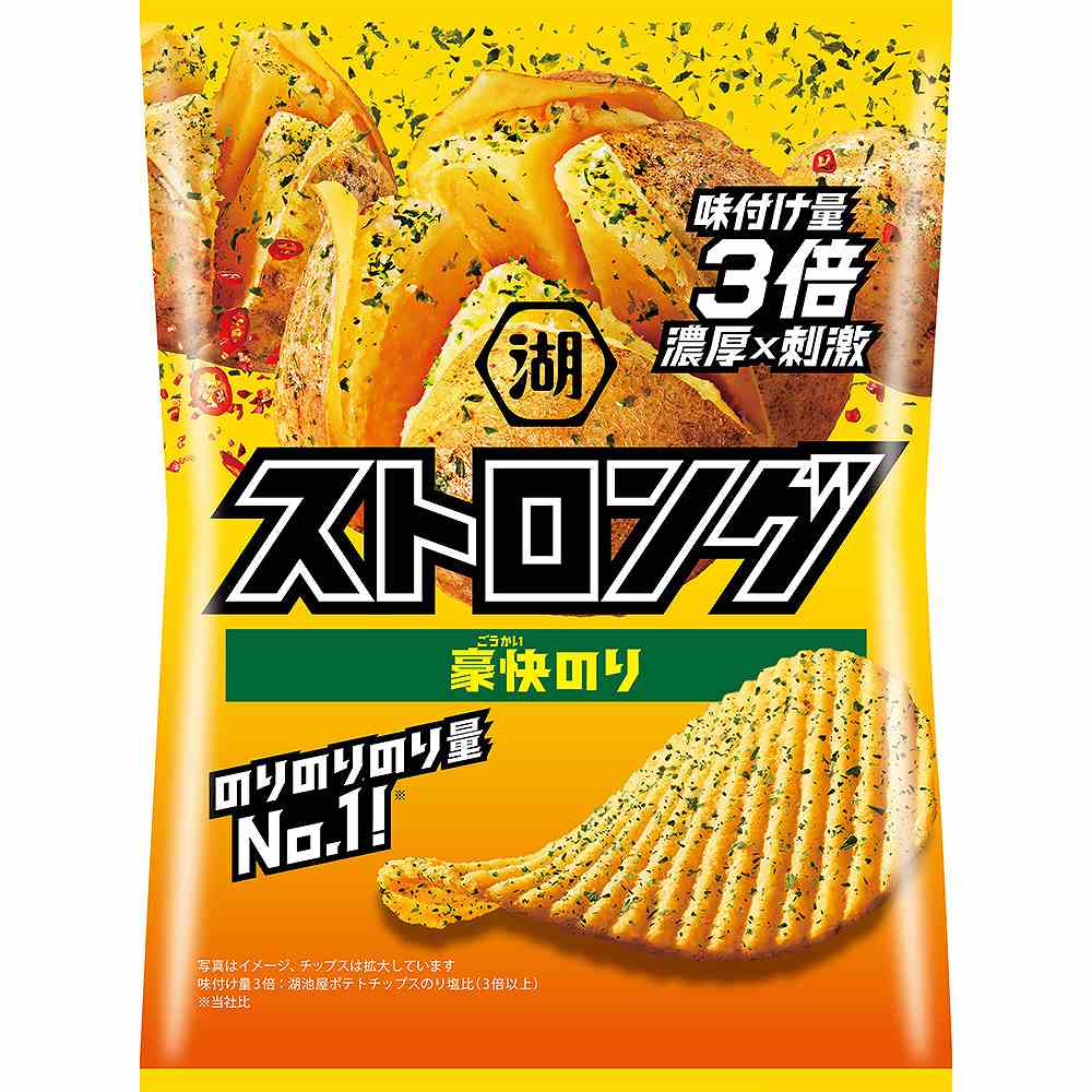 湖池屋 ストロング 豪快のり 53g