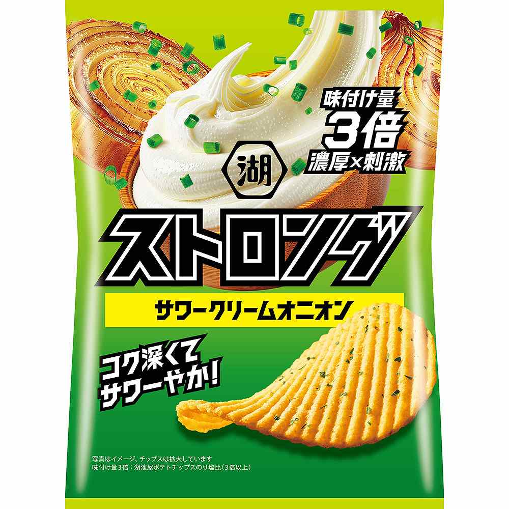 湖池屋 ストロング サワークリームオニオン 53g