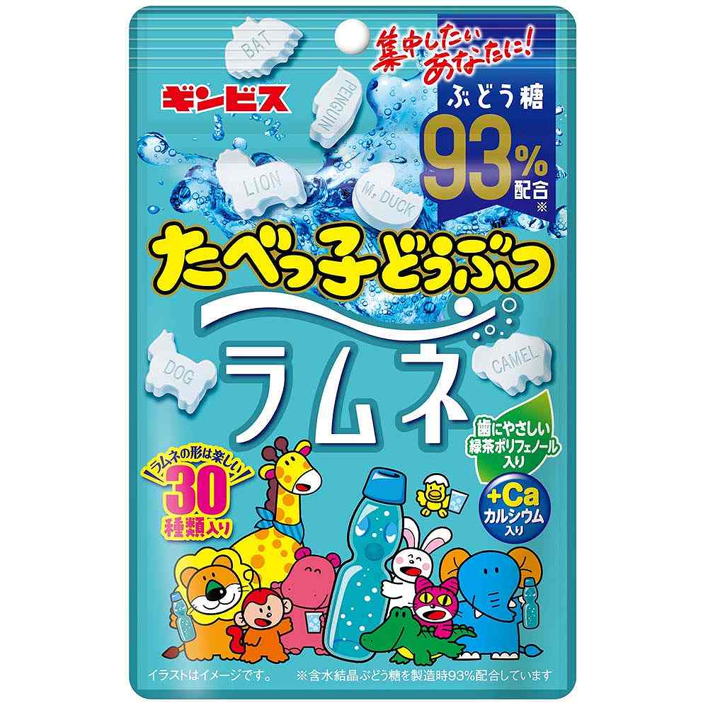 ギンビス たべっ子どうぶつ ラムネ 38g